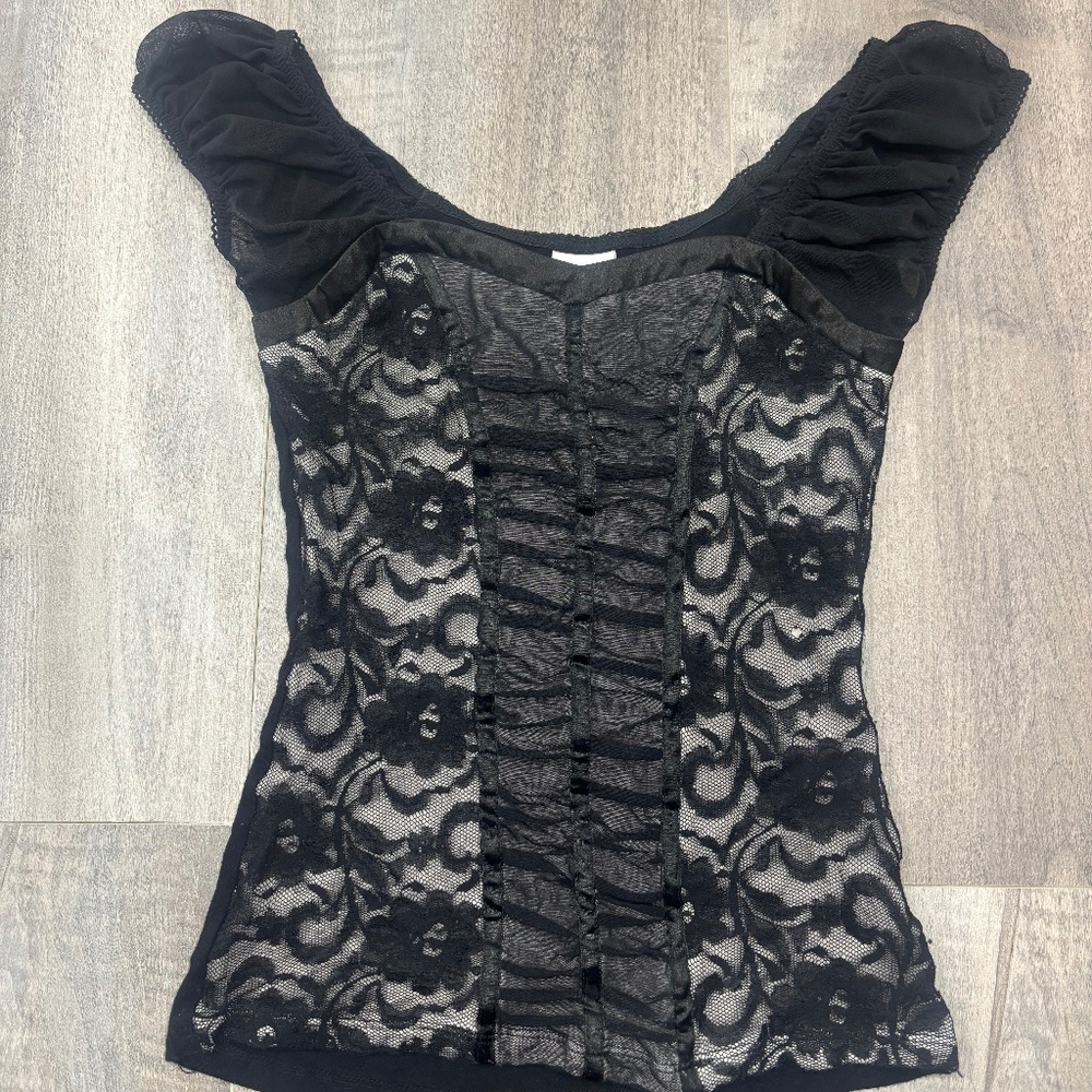whimsigoth lace top